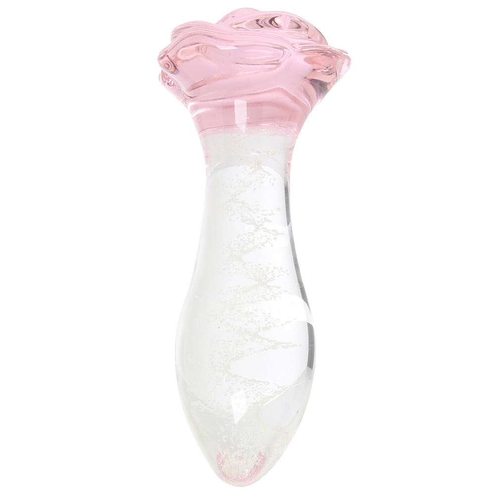 Intimately GG Glass Rose Plug - Tophatter's Adult Products Anal Sex Toys > Butt Plugs - Tophatter Daily Deals
