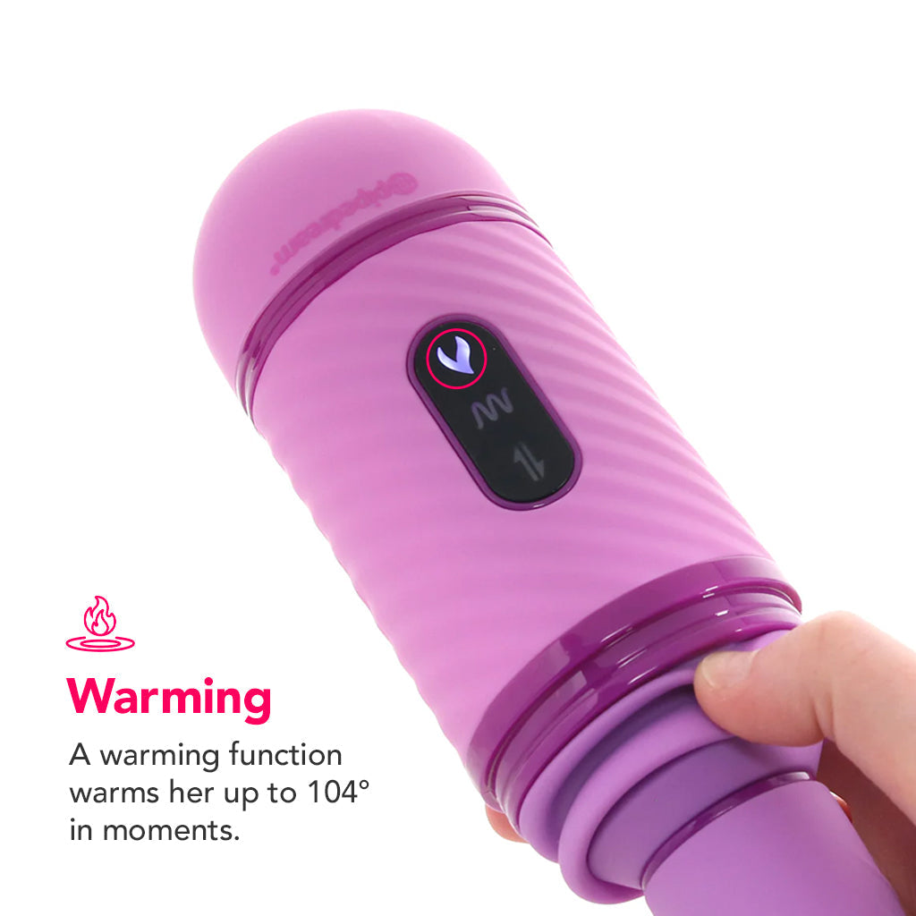 Fantasy For Her Love Thrust-Her Vibe in Purple Vibrators > G-Spot Vibrators - Tophatter Daily Deals
