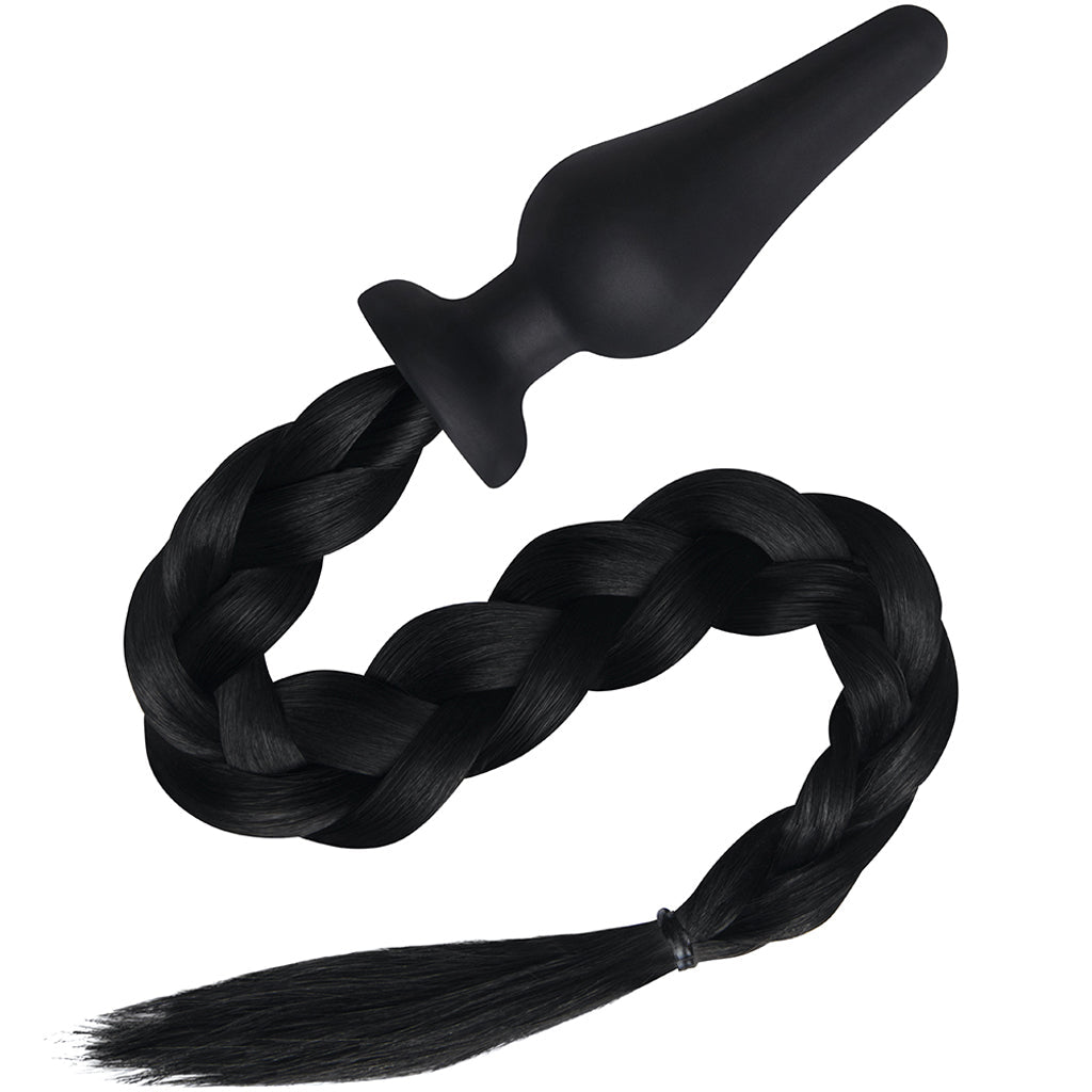 WhipSmart 4.5 Inch Black Pony Tail Plug Anal Sex Toys > Butt Plugs - Tophatter Daily Deals