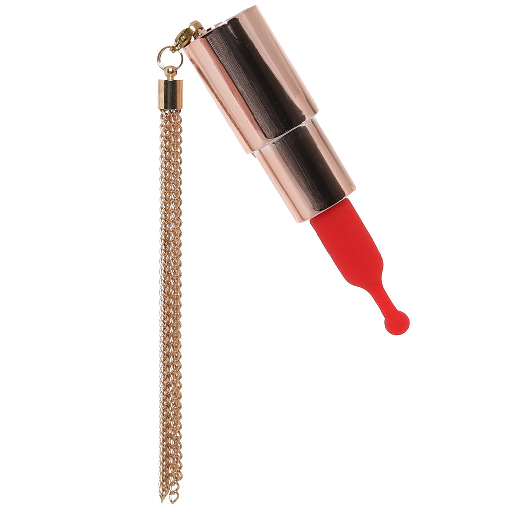 Loveline Diamond Lipstick Vibe with Attachments Vibrators > Clitoral Stimulators - Tophatter Daily Deals