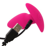 Basic Essentials Vibrating Tapered Plug - Tophatter's Adult Sex Toys Online Anal Sex Toys > Butt Plugs - Tophatter Daily Deals