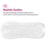 PDX Elite ViewTube See-Thru Stroker Male Masturbators > Self-Contained Strokers - Tophatter Daily Deals