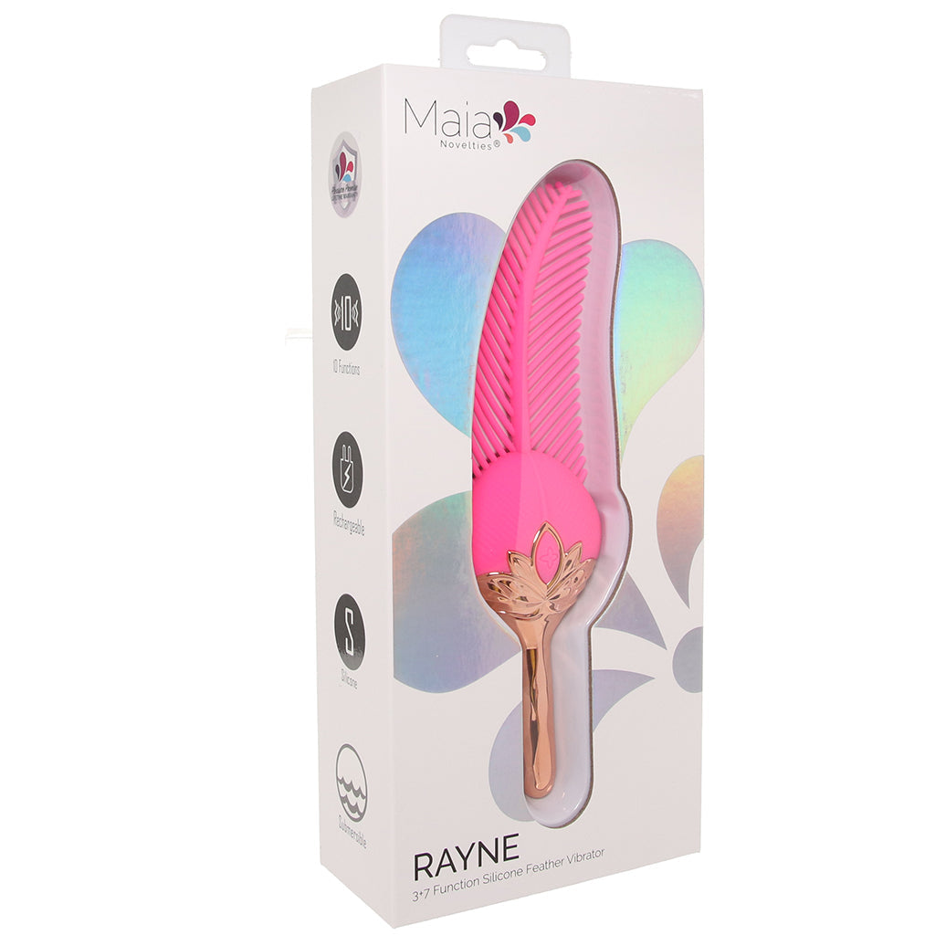 Rayne Silicone Feather Vibe Vibrators > Clitoral Stimulators - Tophatter Daily Deals