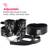 Master Series Hook Up 10 Piece Plush Bondage Set Bondage and Fetish > Starter BDSM Kits - Tophatter Daily Deals