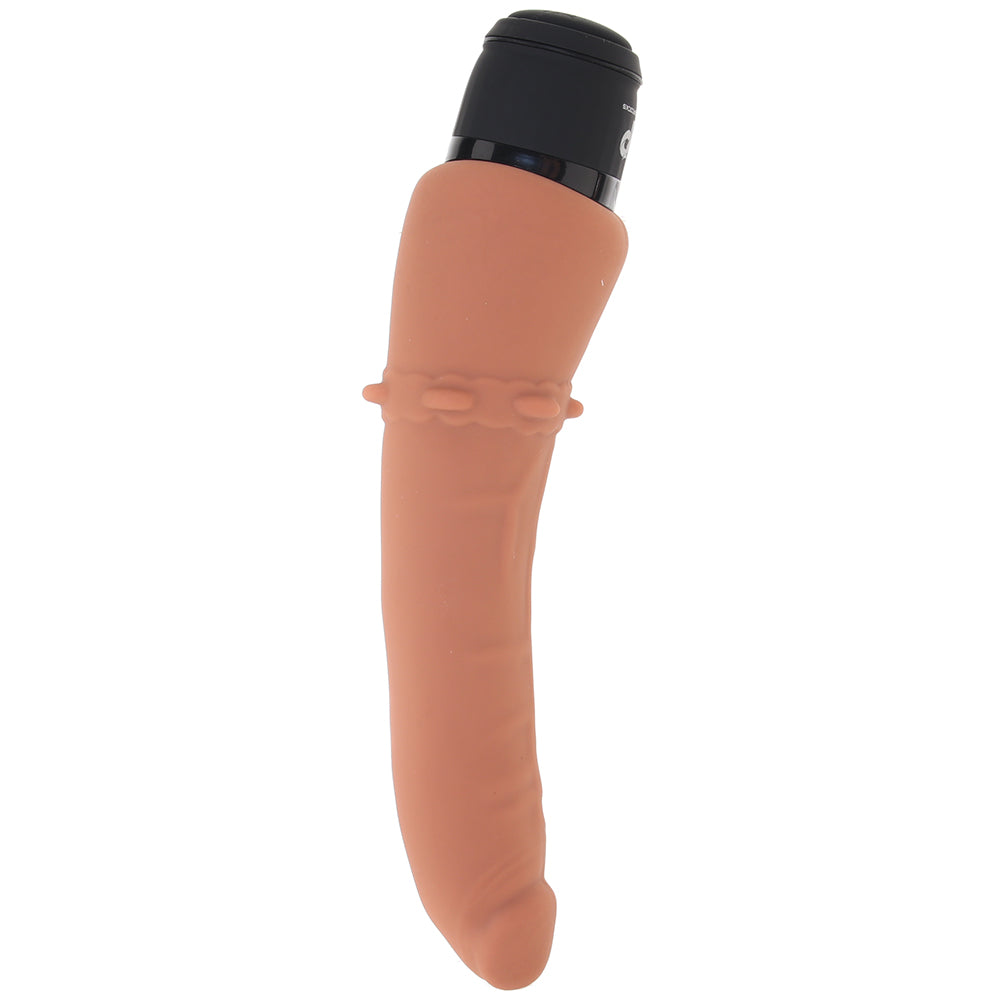 PowerCock 7 Inch Slim Realistic Vibe in Mocha - Tophatter's Adult Sex Toys Online Vibrators > Realistic Vibrator Dildos - Tophatter Daily Deals