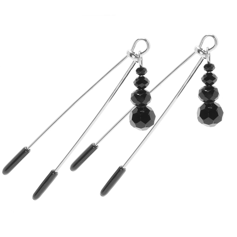 Adjustable Beaded Tweezer Nipple Clips - Tophatter's Adult Sex Toys Online Bondage and Fetish > Nipple Stimulators & Clamps - Tophatter Daily Deals