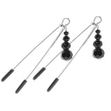 Adjustable Beaded Tweezer Nipple Clips - Tophatter's Adult Sex Toys Online Bondage and Fetish > Nipple Stimulators & Clamps - Tophatter Daily Deals