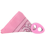 Rock Solid The Code C-Ring and Bandana Set in Pink Cock Rings - Tophatter Daily Deals