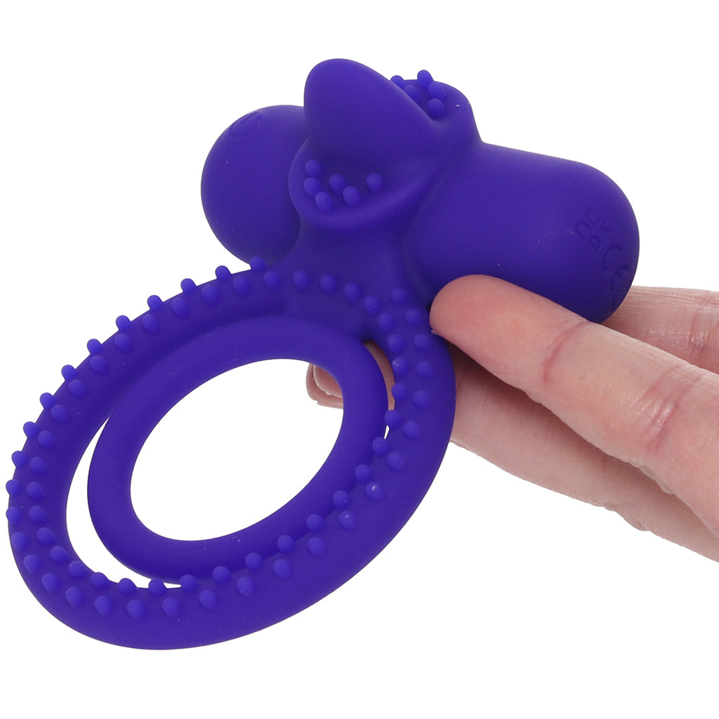 Dual Climaxer Vibrating Ring - Tophatter's Vibrator Deals Online Cock Rings - Tophatter Daily Deals