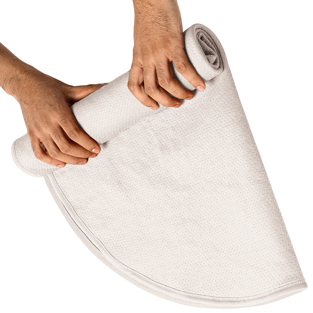 Dame Thro Travel Waterproof Blanket in Oat - Tophatter's Adult Sex Toys Online Bondage and Fetish > Tools & Accessories - Tophatter Daily Deals