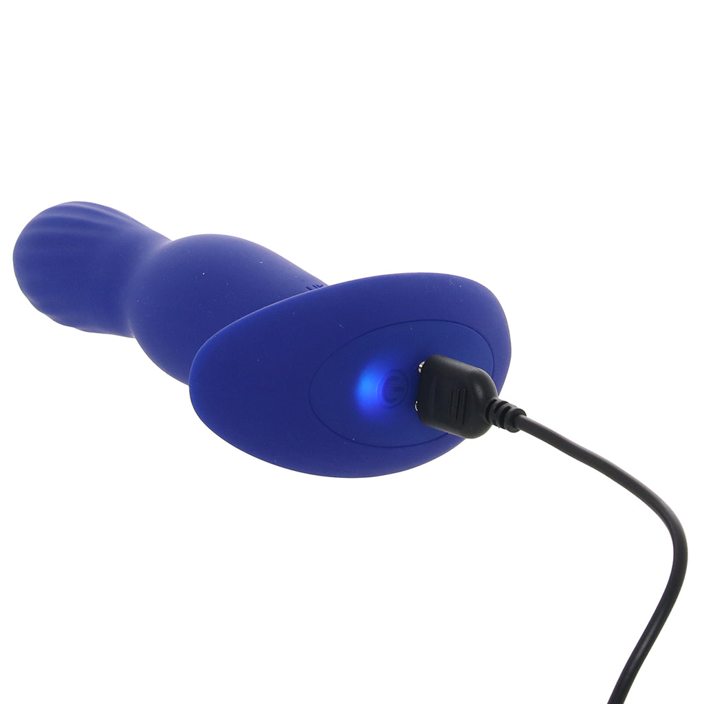 A-Play Expander 5.75 Inch Vibrating Plug in Royal Blue Anal Sex Toys > Anal Vibrators - Tophatter Daily Deals