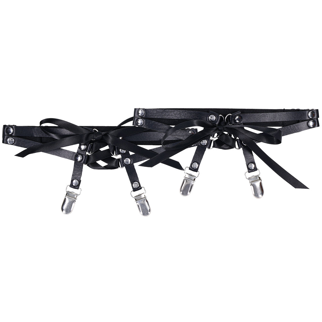Sex & Mischief Laced Up Garters - Tophatter's Adult Sex Toys Online Bondage and Fetish > Tools & Accessories - Tophatter Daily Deals