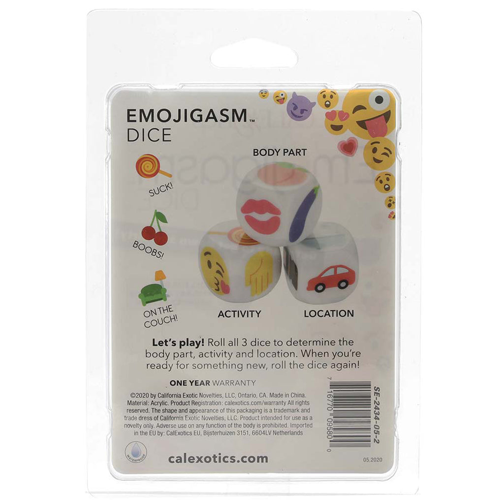 Emojigasm Dice Sensual Love > Games - Tophatter Daily Deals