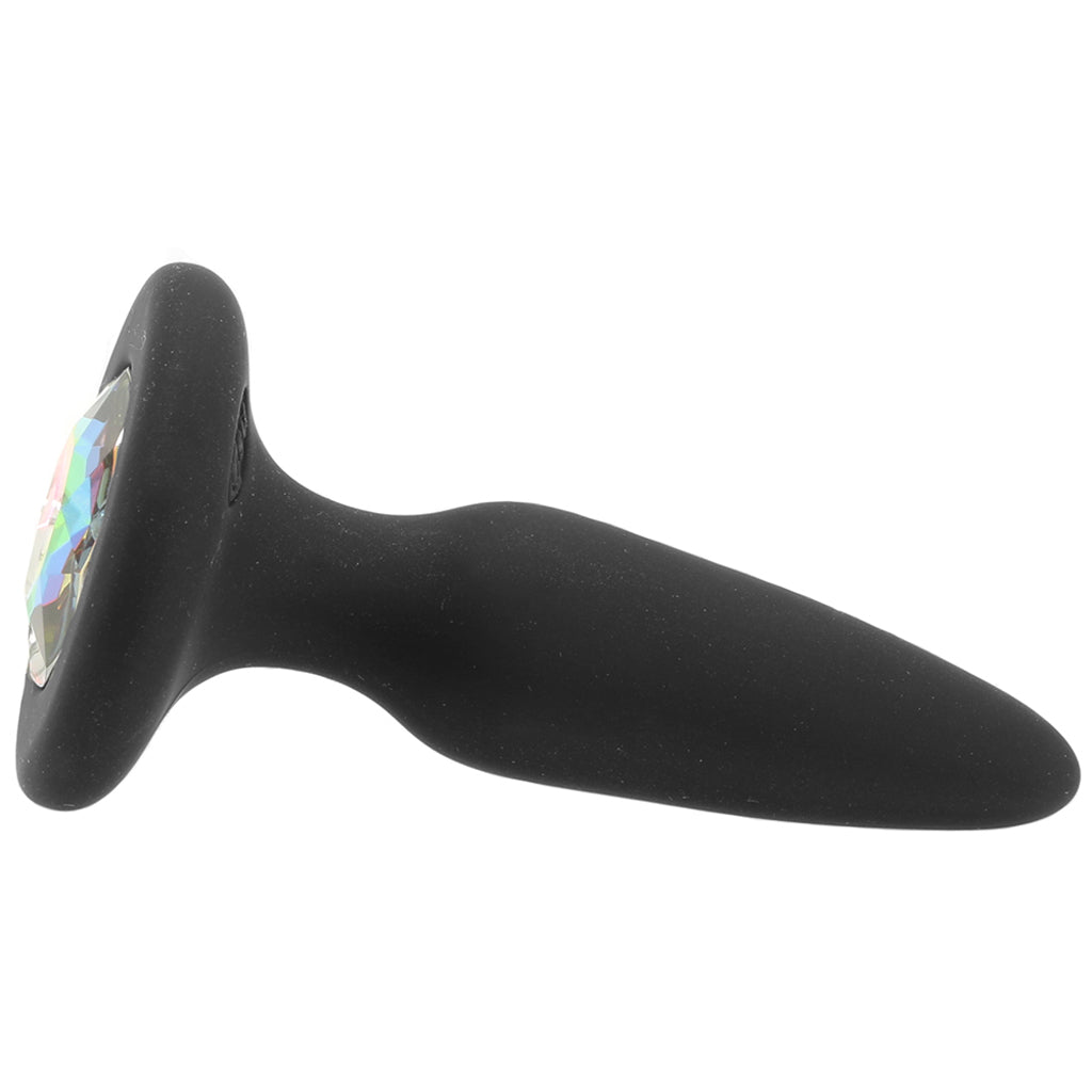 Glams Mini Rainbow Gem Silicone Butt Plug - Tophatter's Adult Products Anal Sex Toys > Butt Plugs - Tophatter Daily Deals