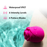 Romp Rose 2.0 Pleasure Air Stimulator Vibrators > Clitoral Stimulators - Tophatter Daily Deals