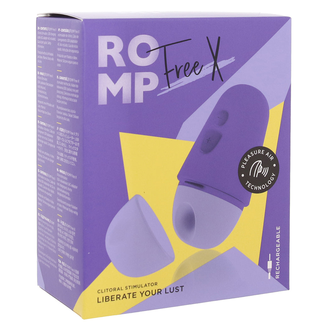 Romp Free X Clitoral Stimulator - Tophatter's Adult Sex Toys Online Vibrators > Clitoral Stimulators - Tophatter Daily Deals