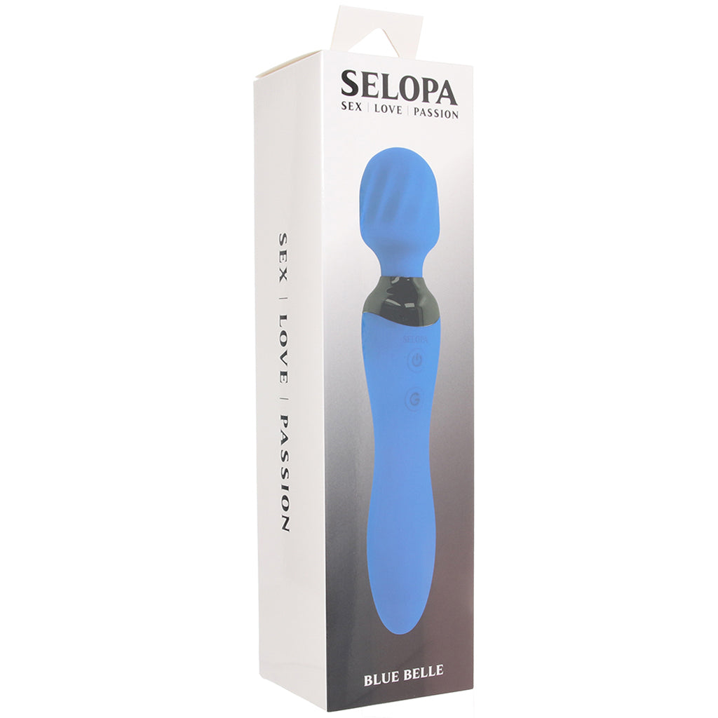 Selopa Blue Belle Wand Vibe Vibrators > Wands - Tophatter Daily Deals