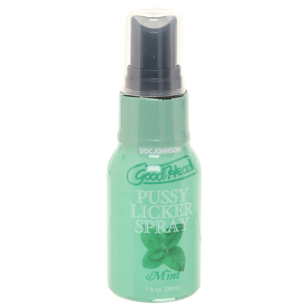 GoodHead Pussy Licker Spray 1fl.oz/29ml in Mint - Tophatter's Adult Sex Toys Online Lubes and Lotions > Flavored Sex Lubes - Tophatter Daily Deals