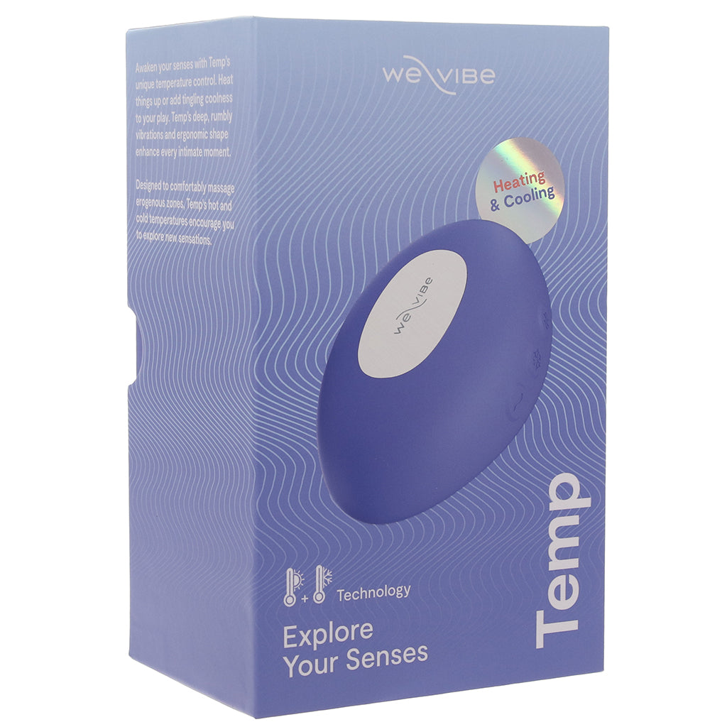 We-Vibe Temp Temperature Play Vibe in Lavender Blue Vibrators > Clitoral Stimulators - Tophatter Daily Deals