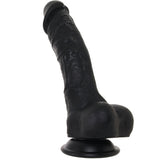 Large Silicone Colours Dildo in Black Dildo Sex Toys > Large Dildos - Tophatter Daily Deals