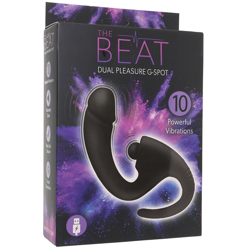 The Beat Dual Pleasure G-Spot Vibe - Tophatter's Adult Sex Toys Online Vibrators > G-Spot Vibrators - Tophatter Daily Deals