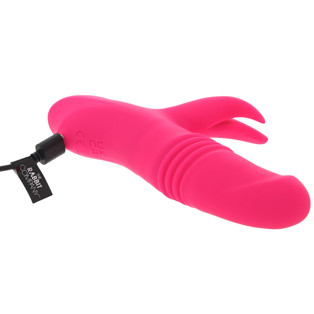 The Mini Thrusting Rabbit Vibe Thrusting Dildos & Vibrators - Tophatter Daily Deals