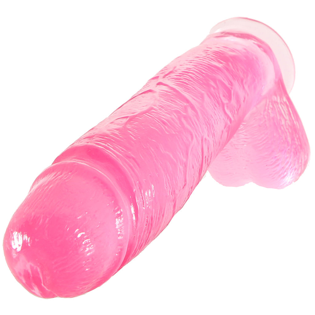 B Yours Plus Big n’ Bulky 10.5 Inch Ballsy Dildo in Pink - Tophatter's Adult Products Dildo Sex Toys > Realistic Dildos - Tophatter Daily Deals