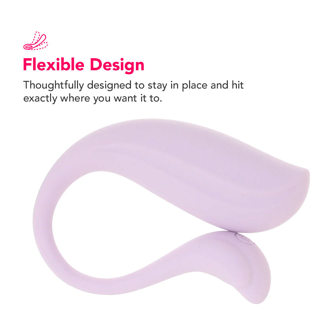 Phoenix Neo 2 App Controlled Vibe in Pastel Lilac Vibrators > G-Spot Vibrators - Tophatter Daily Deals