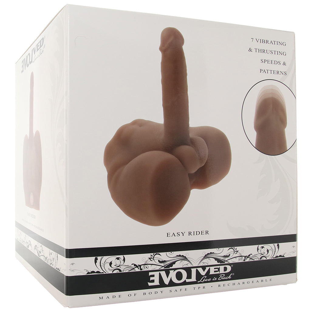 Easy Rider Thrusting Torso Masturbator in Dark - Tophatter's Adult Sex Toys Online Male Masturbators > Realistic Butts - Tophatter Daily Deals
