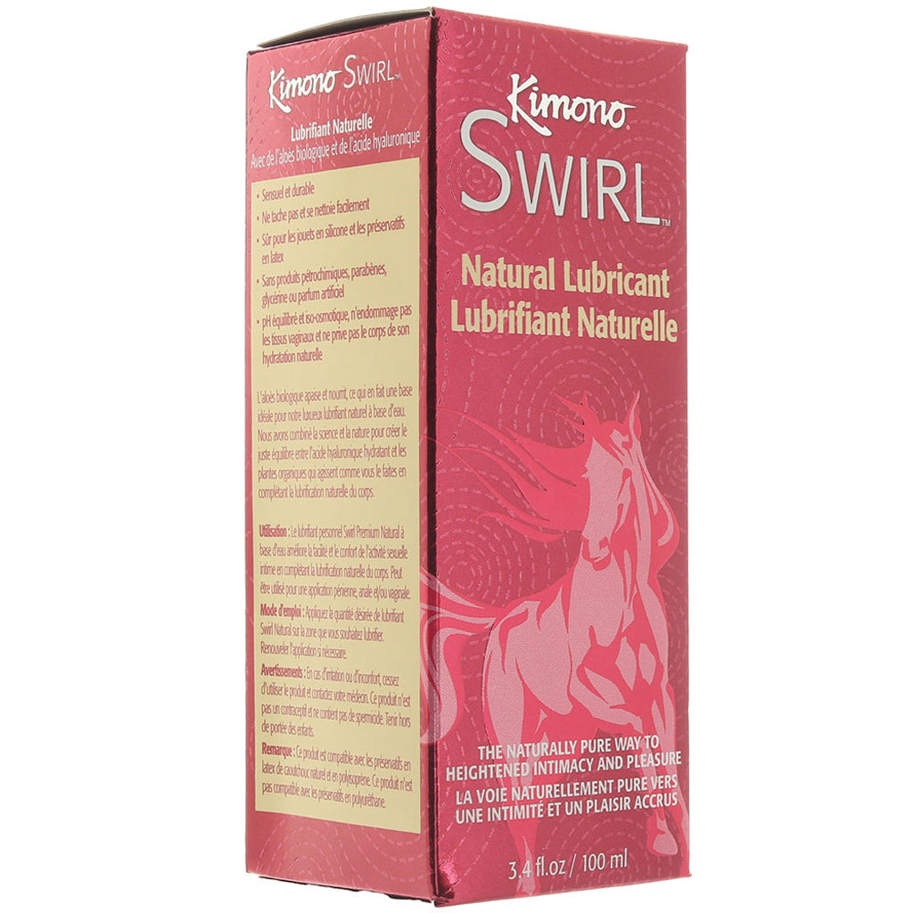 Kimono Swirl Plant Based Natural Lube in 3.4oz/100ml Lubes and Lotions > Water Based Sex Lubes - Tophatter Daily Deals
