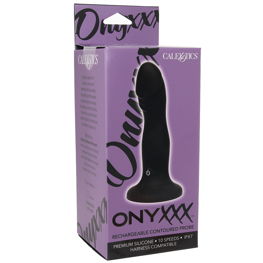 Onyxxx Vibrating Contoured Probe Anal Sex Toys > Anal Vibrators - Tophatter Daily Deals