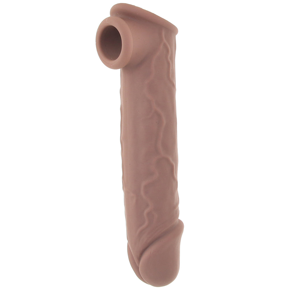 Performance Maxx 8 Inch Silicone Extender in Brown - Tophatter's Adult Products Male Enhancement > Extenders and Sleeves - Tophatter Daily Deals