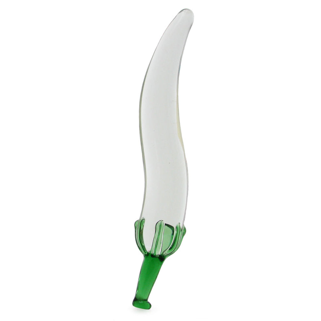 gläs Naturals Chili Pepper Glass Dildo Dildo Sex Toys > Pyrex Glass Dildos - Tophatter Daily Deals