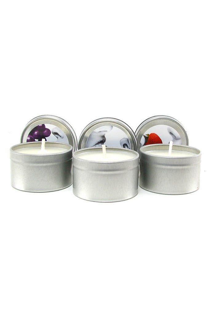 3-in-1 Candle Trio Gift Bag 2oz/60g in Fruit Mix - Tophatter's Adult Products Sensual Love > Massage - Tophatter Daily Deals
