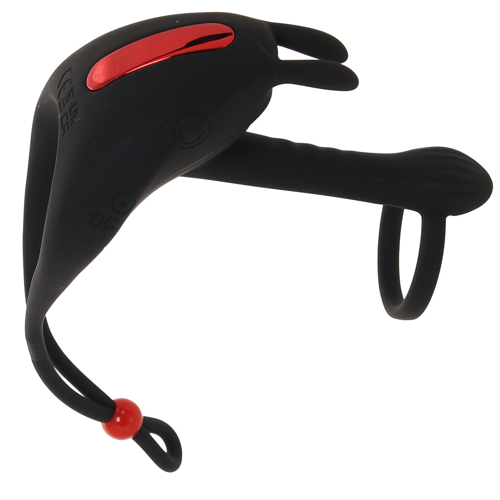 Cock Power Remote Control Cock Ring & Ball Cinch Cock Rings - Tophatter Daily Deals