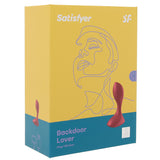 Satisfyer Backdoor Lover Plug Vibe in Red Anal Sex Toys > Butt Plugs - Tophatter Daily Deals
