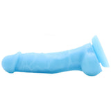 Firefly 5 Inch Pleasures Glowing Silicone Dildo in Blue - Tophatter's Adult Products Dildo Sex Toys > Realistic Dildos - Tophatter Daily Deals