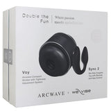 Arcwave Voy X We-Vibe Sync 2 Double the Fun Kit - Tophatter's Vibrator Deals Online Vibrators > G-Spot Vibrators - Tophatter Daily Deals