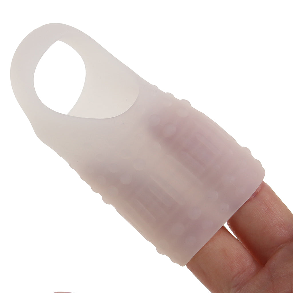 Basic Essentials Stimulation Enhancer Sleeve in Frosted - Tophatter's Adult Sex Toys Online Male Enhancement > Extenders and Sleeves - Tophatter Daily Deals