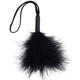 S&M Peaches 'n CreaMe Wrist Feather Ticker in Black - Tophatter's Adult Sex Toys Online Sensual Love > Ticklers & Teasers - Tophatter Daily Deals