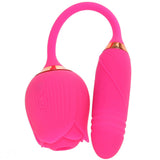 Pink Pussycat Thrusting Rose Vibe Vibrators > Clitoral Stimulators - Tophatter Daily Deals