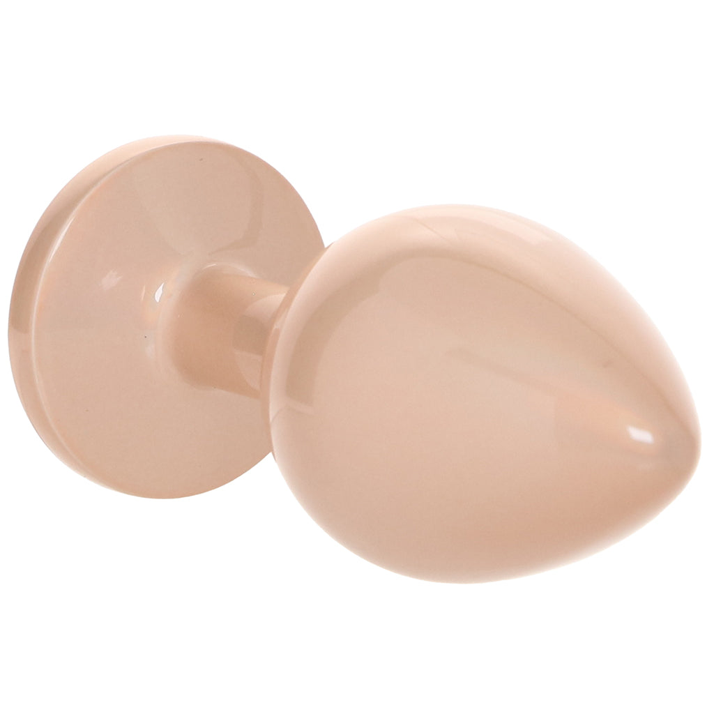 Rear Assets Medium Metal Butt Plug in Champagne - Tophatter's Adult Sex Toys Online Anal Sex Toys > Butt Plugs - Tophatter Daily Deals