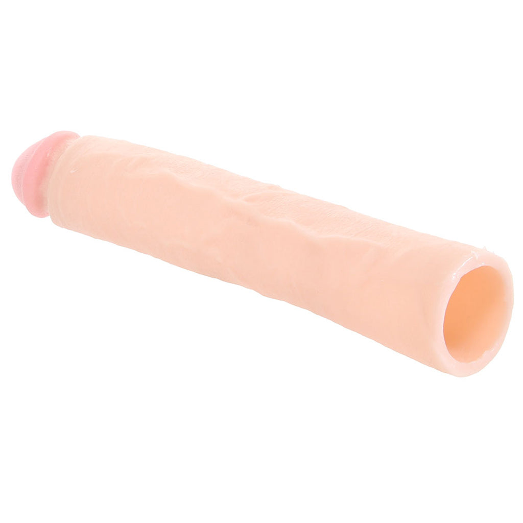 Magnificent Eleven Dildo & Extension in White - Tophatter's Adult Products Male Enhancement > Extenders and Sleeves - Tophatter Daily Deals