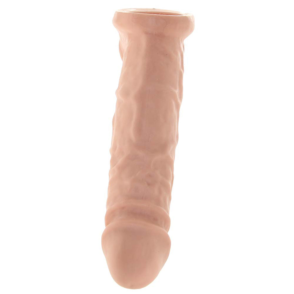 RealRock Penis Sleeve 9 Inch Extender in White - Tophatter's Adult Products Male Enhancement > Extenders and Sleeves - Tophatter Daily Deals