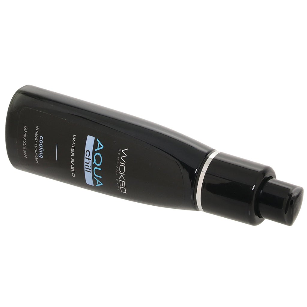 Aqua Chill Cooling Water Based Lube in 2oz/60mL Lubes and Lotions > Stimulating Lubricants - Tophatter Daily Deals