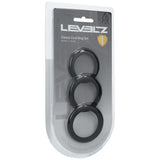 LEVELZ 3 Piece Classic Cock Ring Set in L-XXL Cock Rings - Tophatter Daily Deals