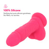 PinkCherry 7 Inch Pink Silicone Ballsy Dildo Dildo Sex Toys > Realistic Dildos - Tophatter Daily Deals