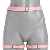 Strict Bondage Harness with Bows OSXL in Pink - Tophatter's Adult Products Bondage and Fetish > Restraints - Tophatter Daily Deals