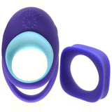 Link Up Alpha Vibrating Cock Ring Set Cock Rings - Tophatter Daily Deals