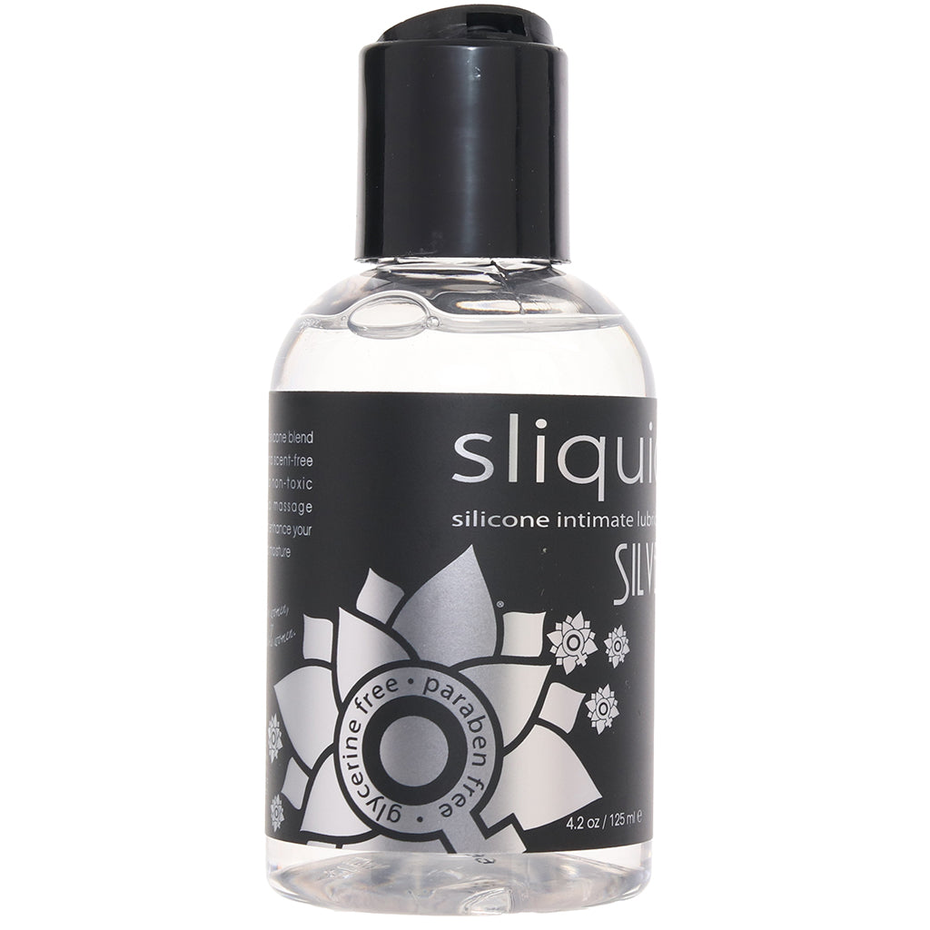 Silver Silicone Intimate Lubricant in 4.2oz/125ml Lubes and Lotions > Silicone Based Sex Lubes - Tophatter Daily Deals